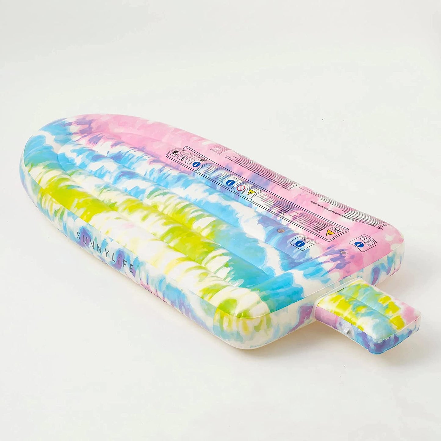 Luxe Lie-On Float | Ice Pop Tie Dye