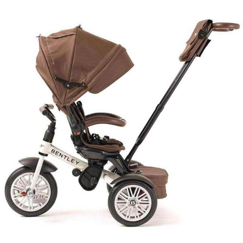Bentley 6-in-1 Baby Stroller - White Satin