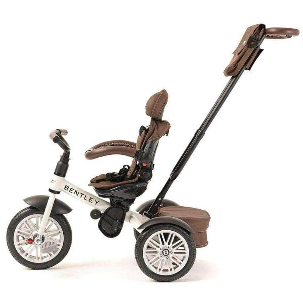 Bentley 6-in-1 Baby Stroller - White Satin