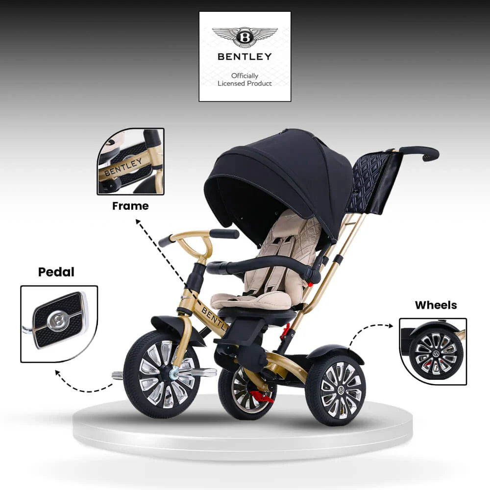Bentley Mulliner 6-in-1 Baby Stroller - Gold