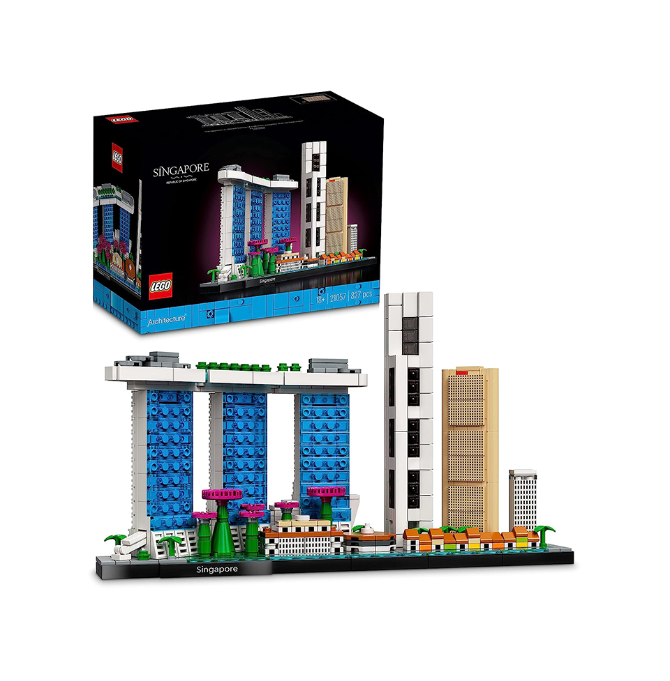 LEGO Architecture Skyline Collection: Singapore 21057 Building Kit (827 Pieces)