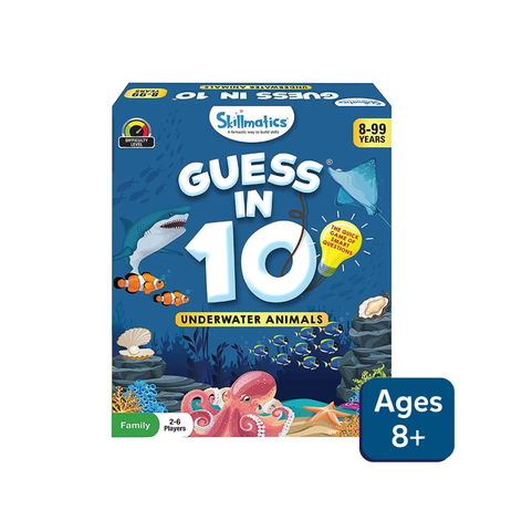 Guess in 10: Underwater Animals | Trivia card game