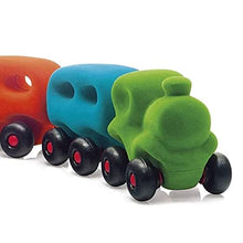 RUBBABU Magnetic Train & Coach Made by Natural Rubber Safe & Soft Toy for Kids, Baby,Girl, Boy & Toddlers -Multicolor