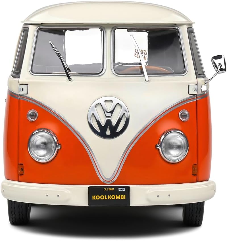 Solido 1:18 Kool Kombi Orange & White 1950