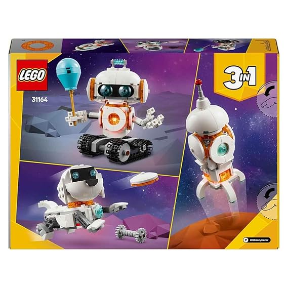 LEGO Creator 3in1 Space Robot Toy 31164