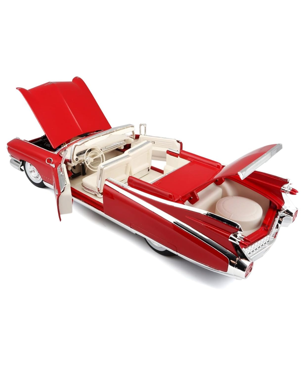 Maisto- 1/18 Scale Model Compatible with Cadillac Eldorado Biarritz 1959