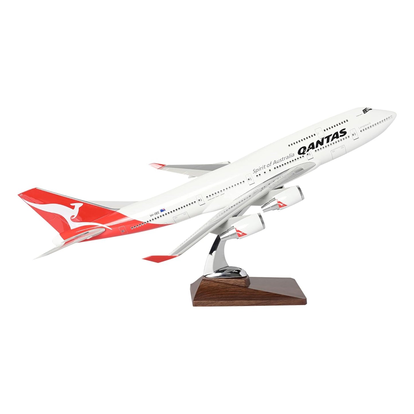 Diecast Aeroplane Scale Model 46cm 1:160 Qantas