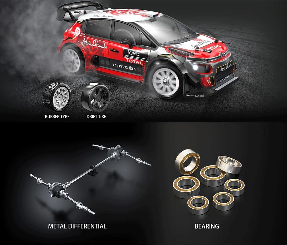 TesPower MJX 14303 Brushless RC Drift Truck,1/14 2.4G RTR Remote Control Car for Adult,4WD Off-Road Racing Car,42KM/H High Speed All-Road Electric Hobby Toy...