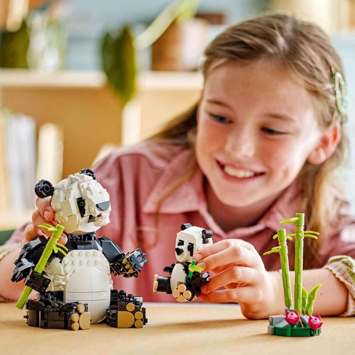 LEGO Creator 3in1 Wild Animals: Panda Family Toy Playset 31165