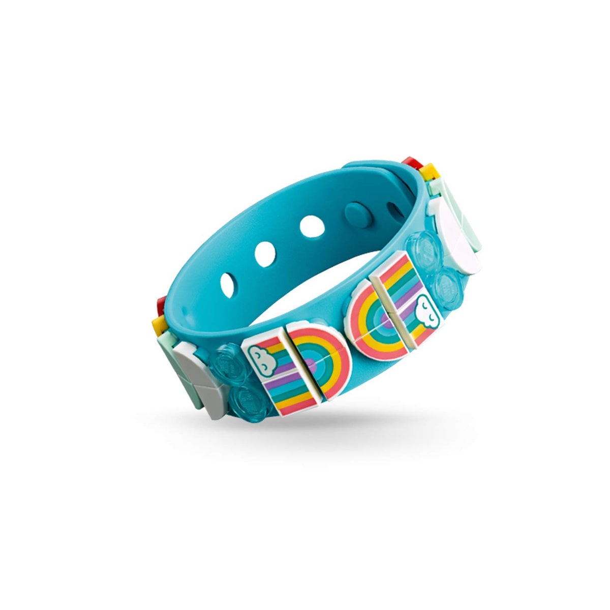 LEGO DOTS 41900 Rainbow Bracelet DIY Jewellery Craft Set, 33 Pieces, Ages 6+