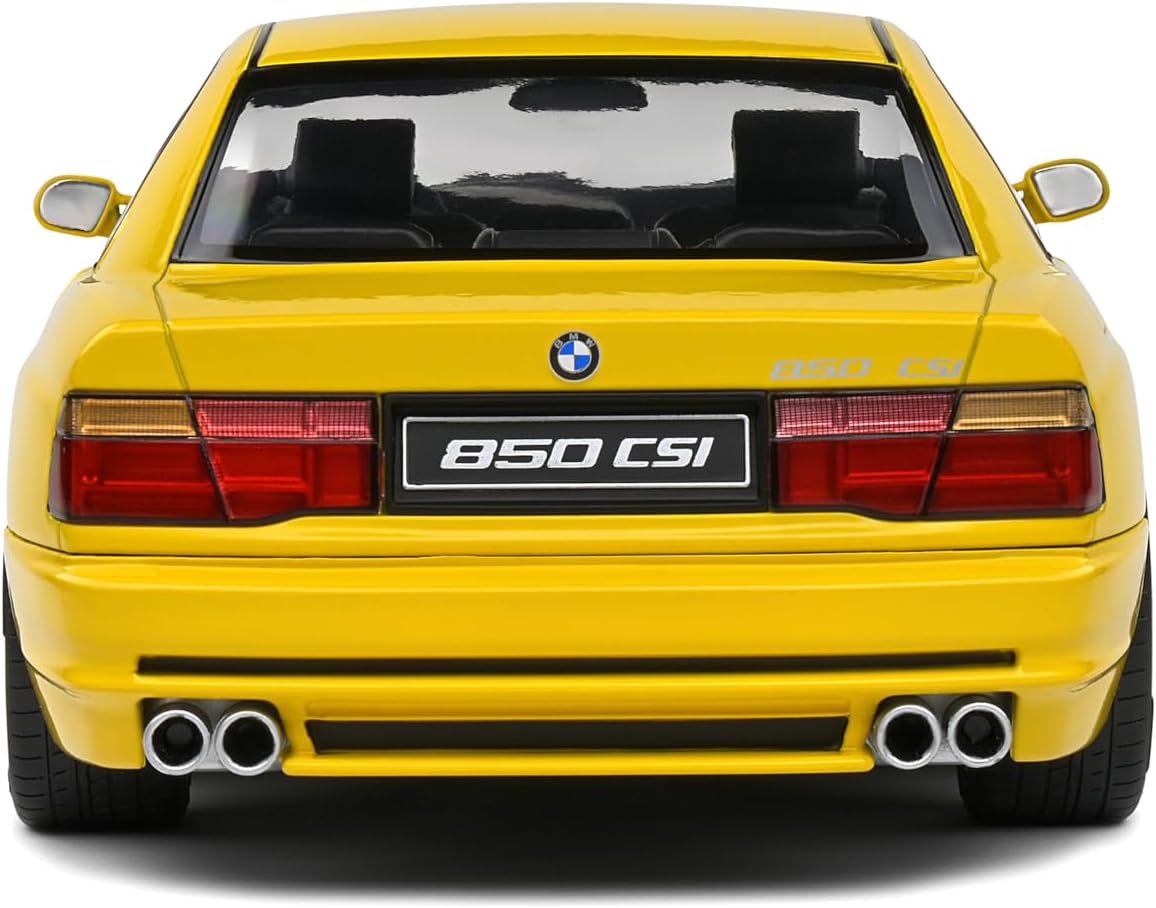 Solido 1:18 BMW 850 (E31) CSI Dakar Yellow 1990