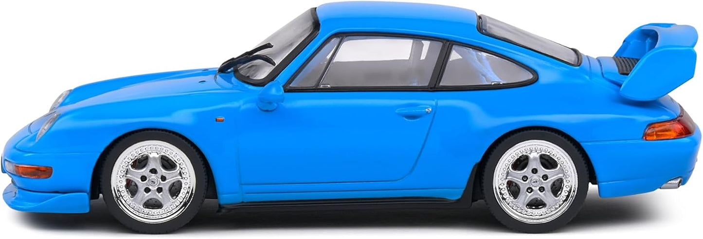 solido 421437790 1:43 Porsche 993 RS CLUBSPORT Blue Model Car