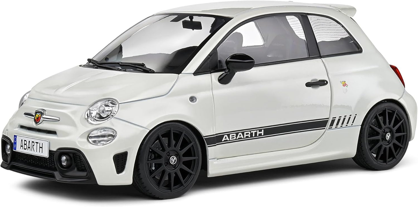SOLIDO 1:18 Fiat F595 Abarth White 2022