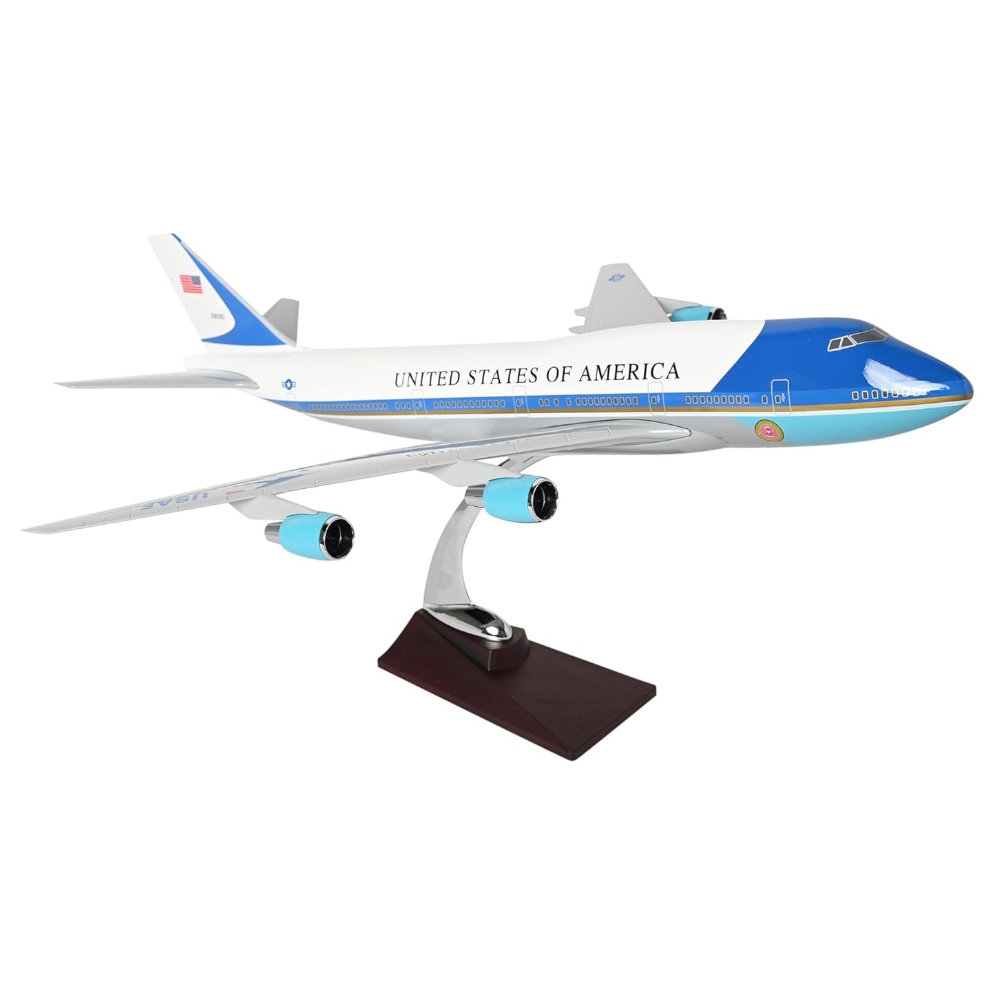 Diecast Aeroplane Scale Model 46cm 1:160 United States of America