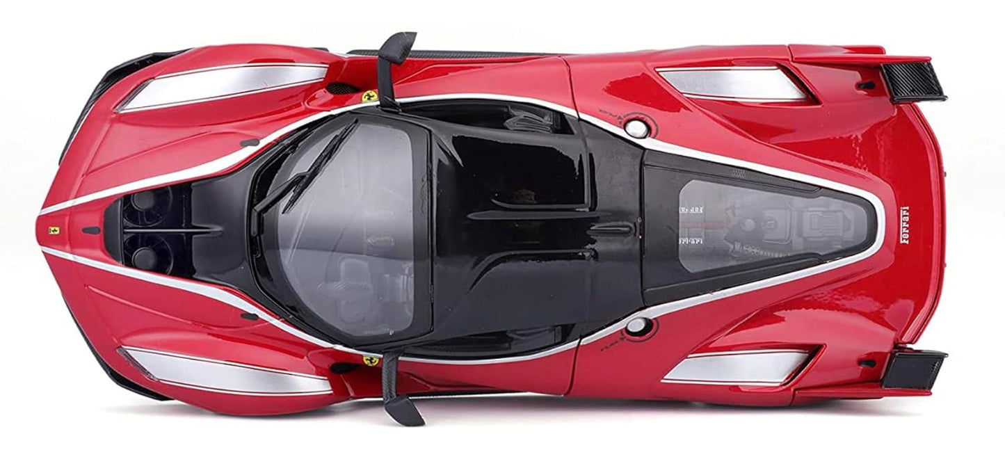 Bburago - 1/24 Scale Model Compatible with Ferrari Replica Miniature Model Racing FXX K 2015