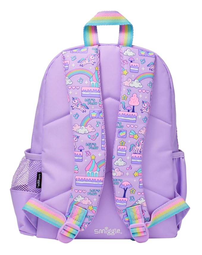 SMIGGLE Pink Unicorn Movin' Junior Id Backpack
