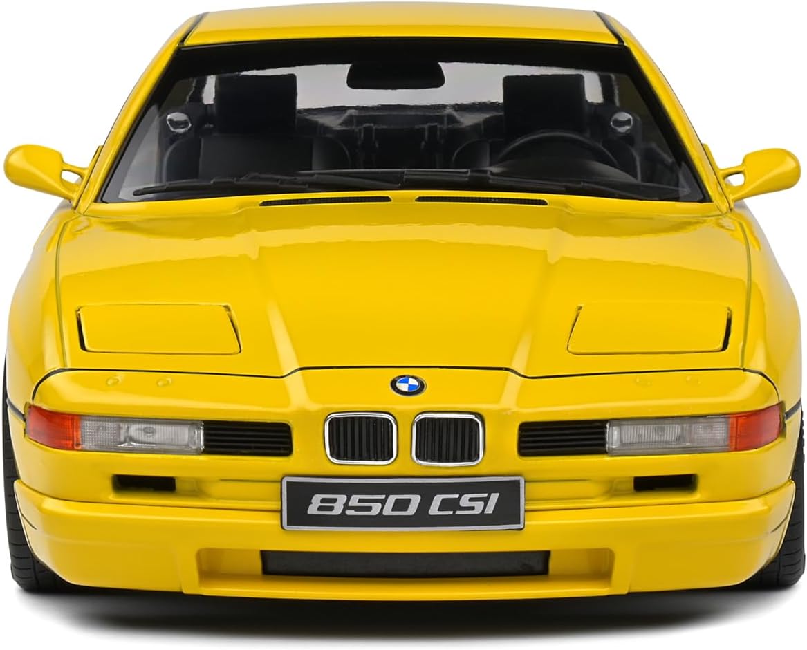 Solido 1:18 BMW 850 (E31) CSI Dakar Yellow 1990