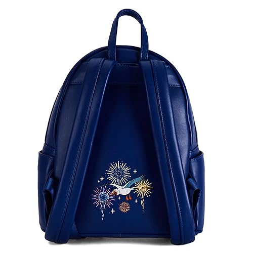 Loungefly The Little Mermaid Ariel Fireworks Mini Backpack Dark Blue