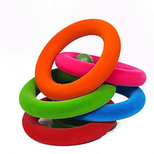 RUBBABU Ring Toss Set Made by Natural Rubber Safe & Soft Toy for Kids, Baby,Girl, Boy & Toddlers-Multicolor