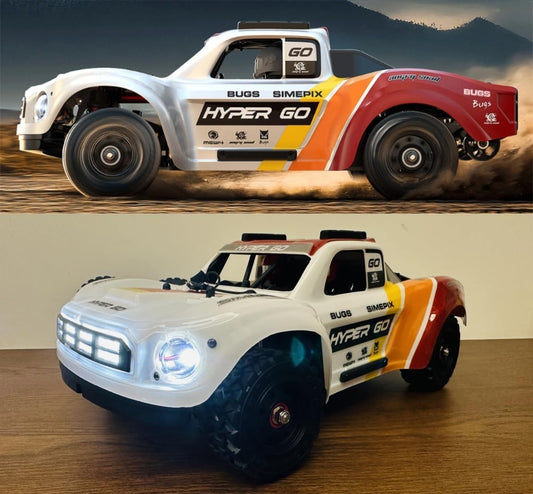 Mjx Hyper Go 14211 Rc Truck 4x4 Rc Brushless Rc Truck Electric Powered RC Car Brushless Motor and Esc, Rc Cars for Adults,1/14 4wd High Speed Rc Cars Drift for Adults