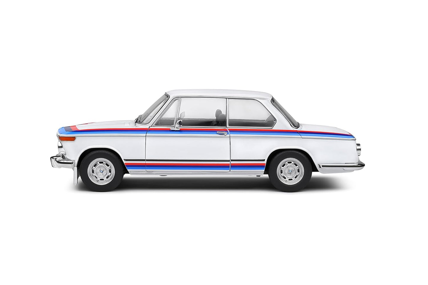 Solido 1:18 BMW 2002 TII Turbo Evocation White 1971 – Classic Die-Cast Model for Collectors