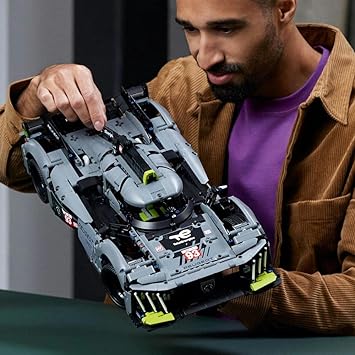LEGO Technic Peugeot 9X8 24H Le Mans Hybrid Hypercar 42156 Building Kit (1,775 Pieces)