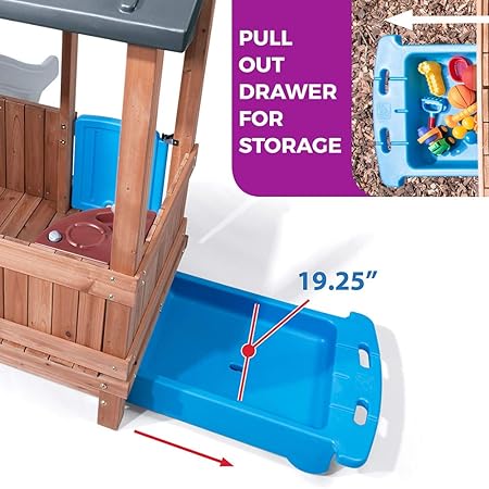 Step2 Woodland Adventure Playhouse & Slide