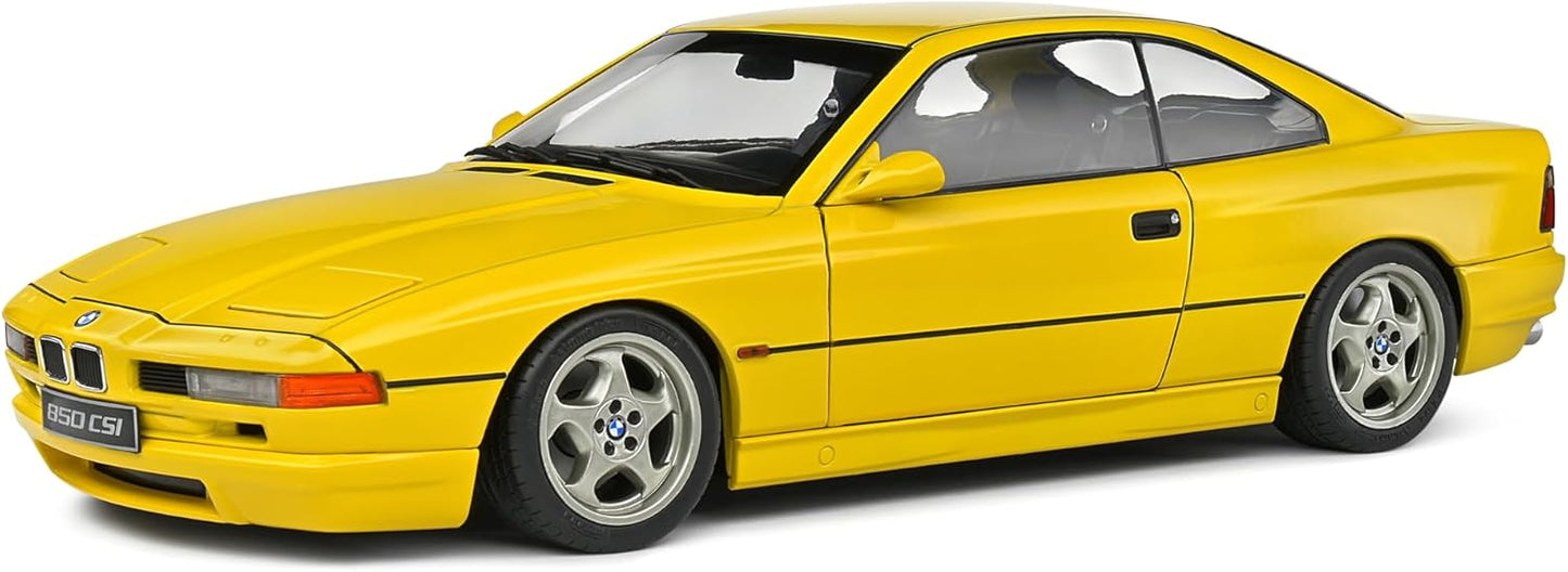 Solido 1:18 BMW 850 (E31) CSI Dakar Yellow 1990