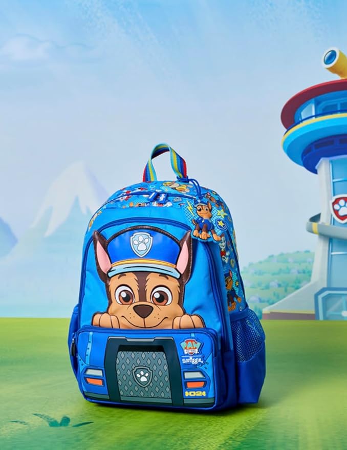 SMIGGLE Paw Petrol Blue Movin' Junior Id Backpack