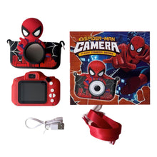Toys Uncle Digital Video Camera for Kids with Protective Silicone Cover with inbuilt Games (SPIDER MAN)