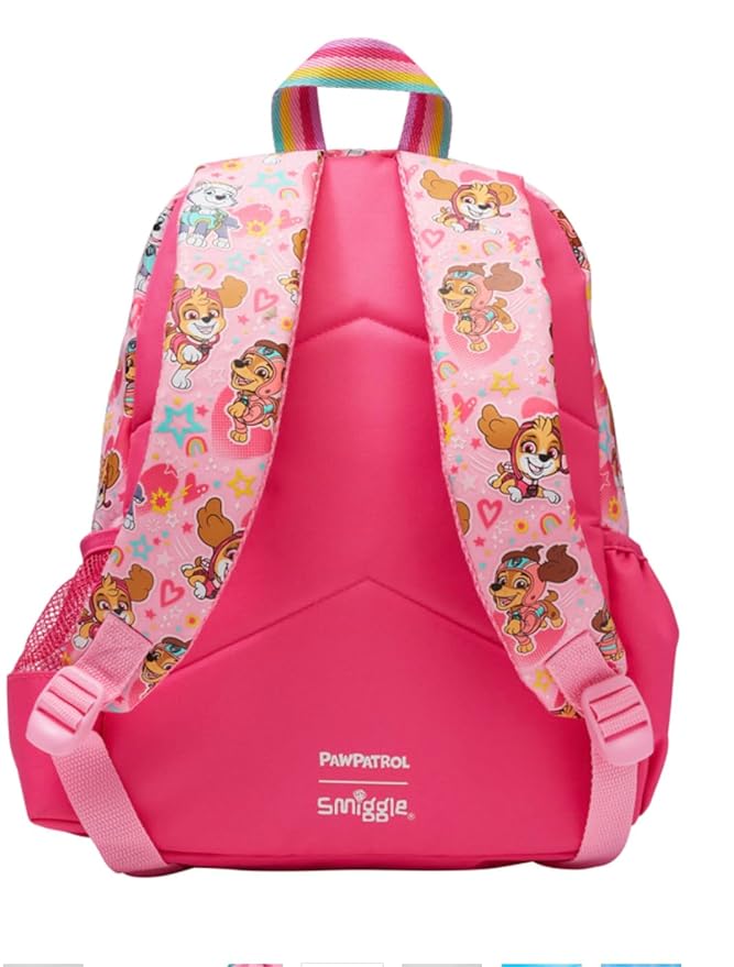 SMIGGLE Paw Patrol Pink Movin' Junior Id Backpack