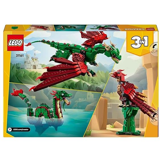 LEGO Creator 3in1 Medieval Dragon 31161