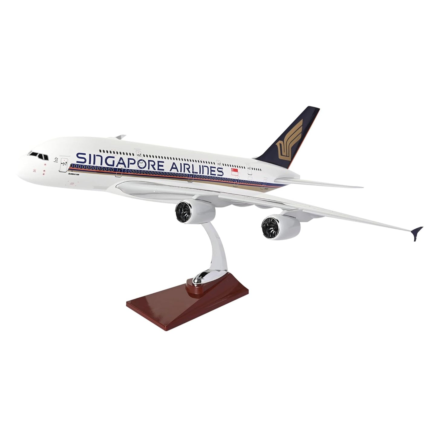 Diecast Aeroplane Scale Model 46cm 1:160 Singapore