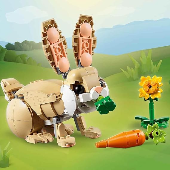 LEGO Creator 3in1 Cute Bunny Toy Animal Playset 31162