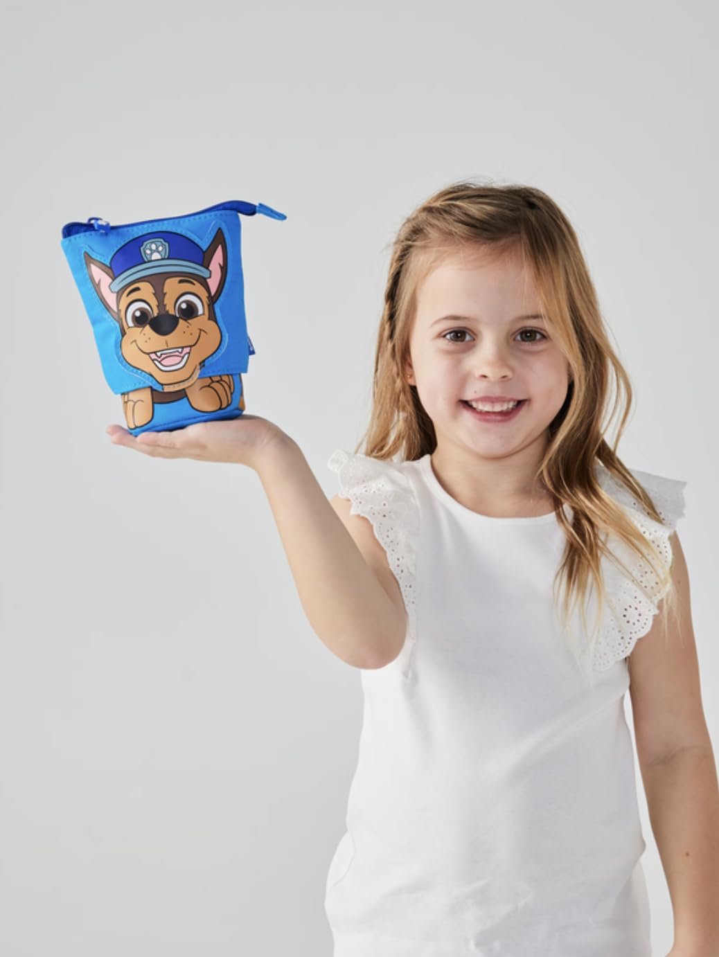 Smiggle Pencil Case/Pouch For Kids (Paw Patrol Blue Pouch)