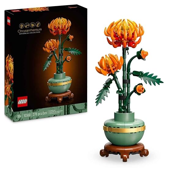 LEGO Icons Chrysanthemum Flower Decor 10368