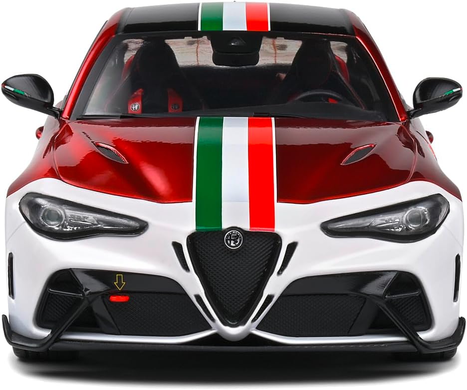 SOLIDO 1:18 - ALFA-Romeo Giulia GTA-M Tricolore Mugello - 2022