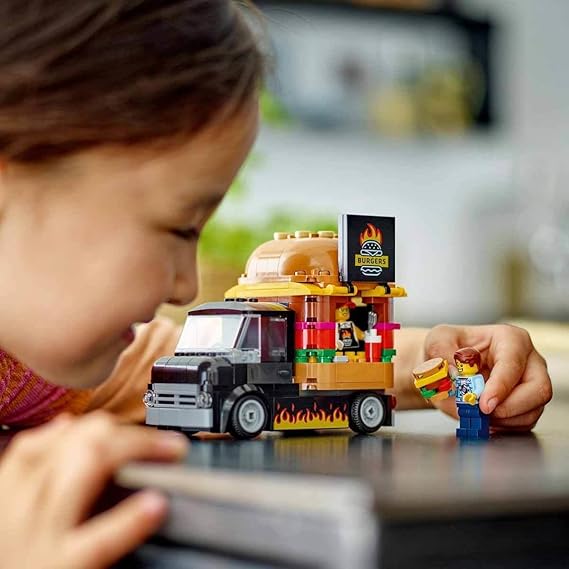 LEGO City Burger Truck Toy Building Set  60404
