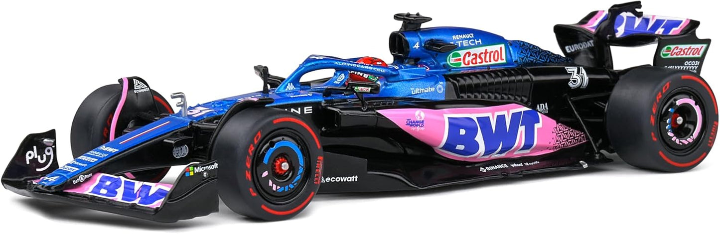Solido 1:43 ALPINE A523 BLUE E.OCON MONACO GP 2023, 421438040