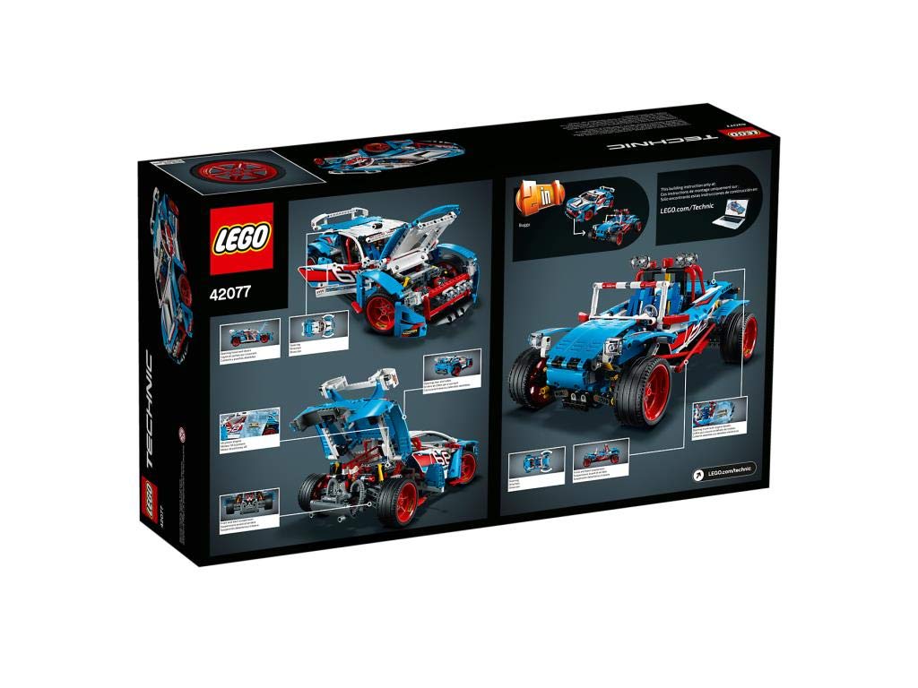 Lego Technic Rally Car Building Blocks for Boys 10 to 16 Years (1005 Pcs) 42077