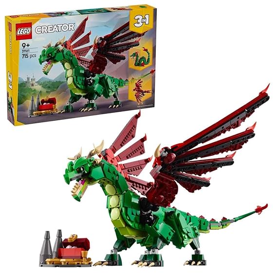 LEGO Creator 3in1 Medieval Dragon 31161