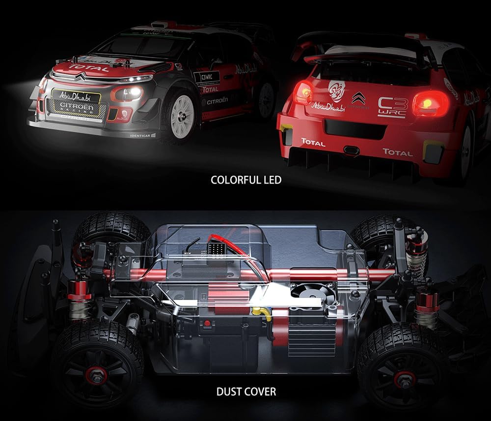 TesPower MJX 14303 Brushless RC Drift Truck,1/14 2.4G RTR Remote Control Car for Adult,4WD Off-Road Racing Car,42KM/H High Speed All-Road Electric Hobby Toy...