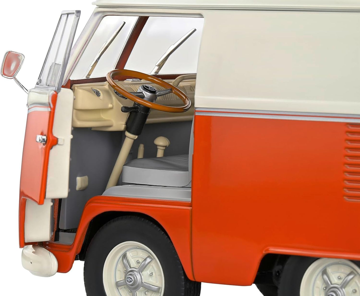 Solido 1:18 Kool Kombi Orange & White 1950