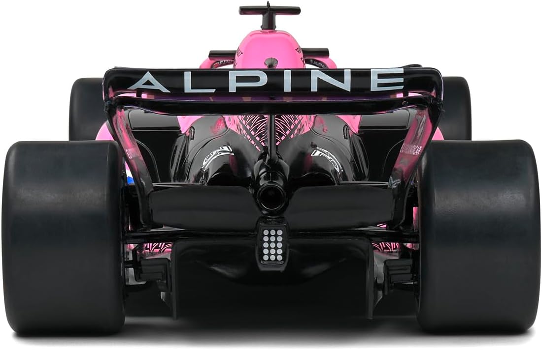 MODELLINO in Scala COMPATIBILE CON Alpine A523 Presentation Version 2023 Pink Edition 1:18 SOLIDO SL1808806