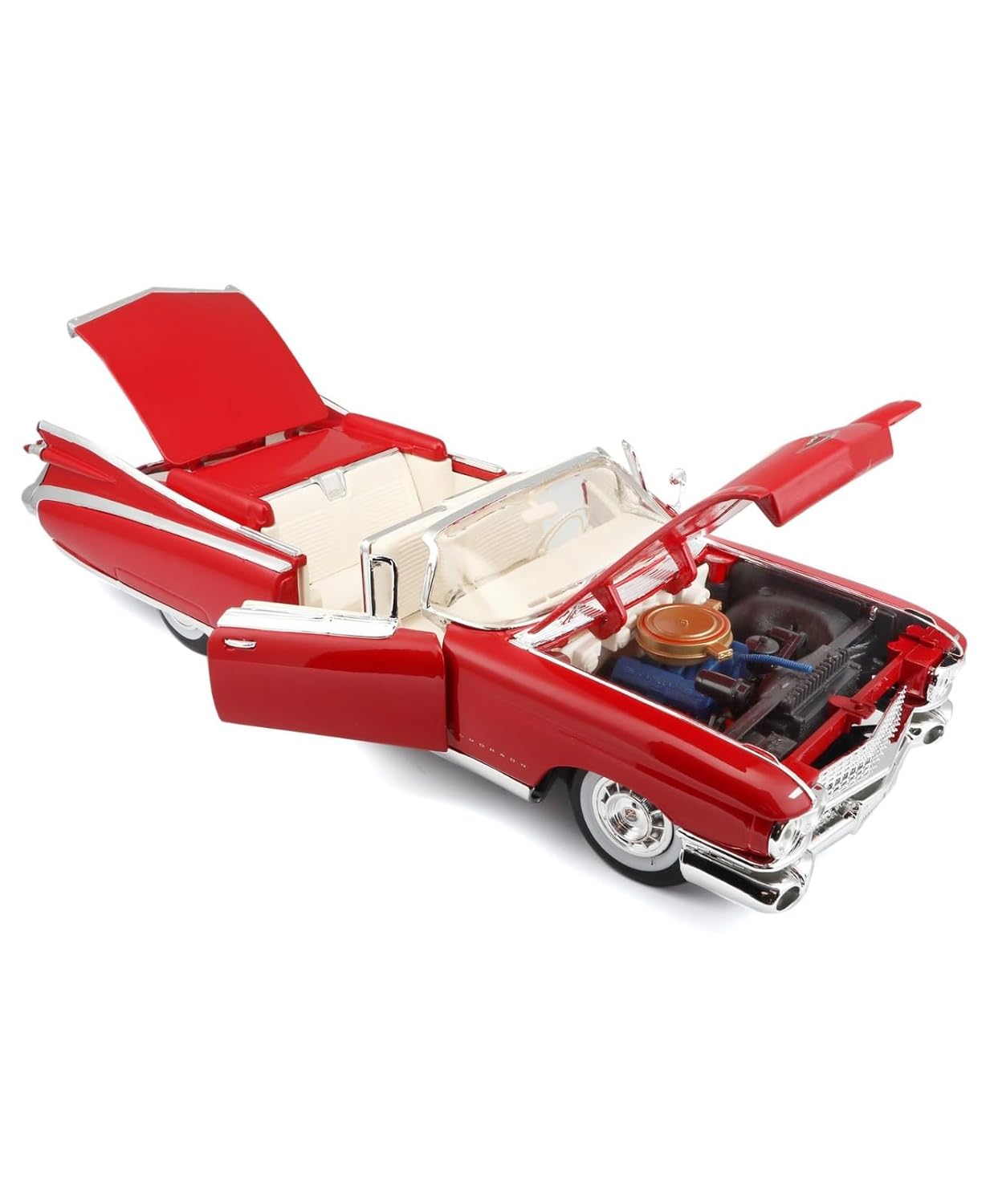 Maisto- 1/18 Scale Model Compatible with Cadillac Eldorado Biarritz 1959