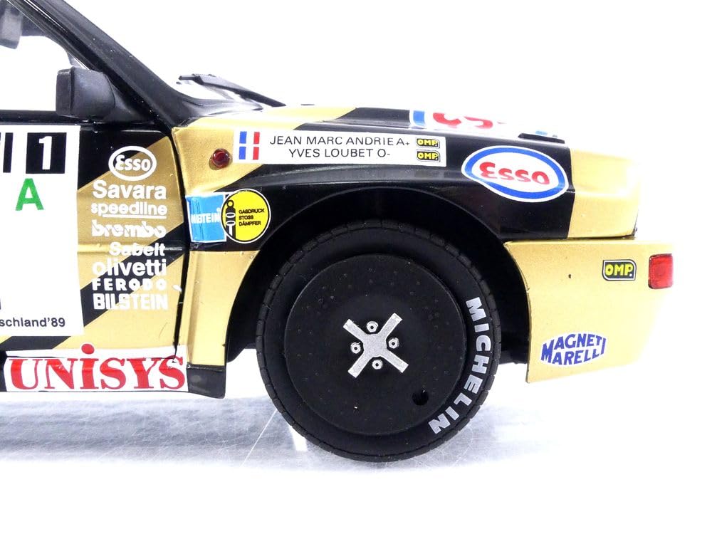 1:18 Lancia Delta Hf Integrale Black Adac Rally Deutschland 1989