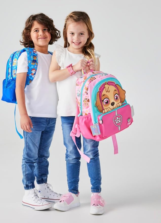 SMIGGLE Paw Patrol Pink Movin' Junior Id Backpack