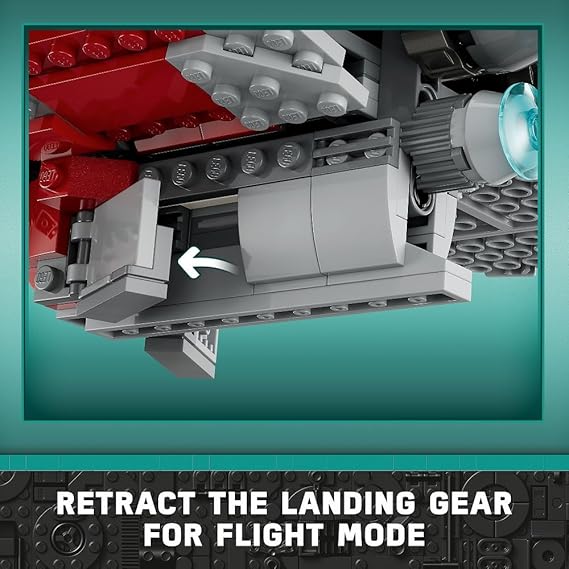 LEGO Star Wars Ahsoka Tano’s T-6 Jedi Shuttle 75362