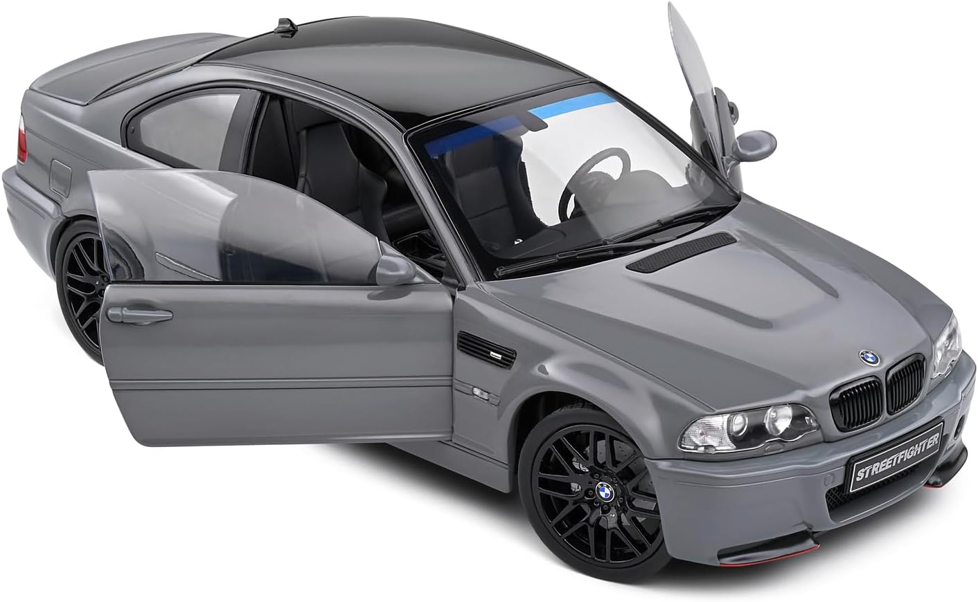 BMW E46 M3 COUPE STREETFIGHTERS – NARDO GREY – 2000 S1806508 1:18