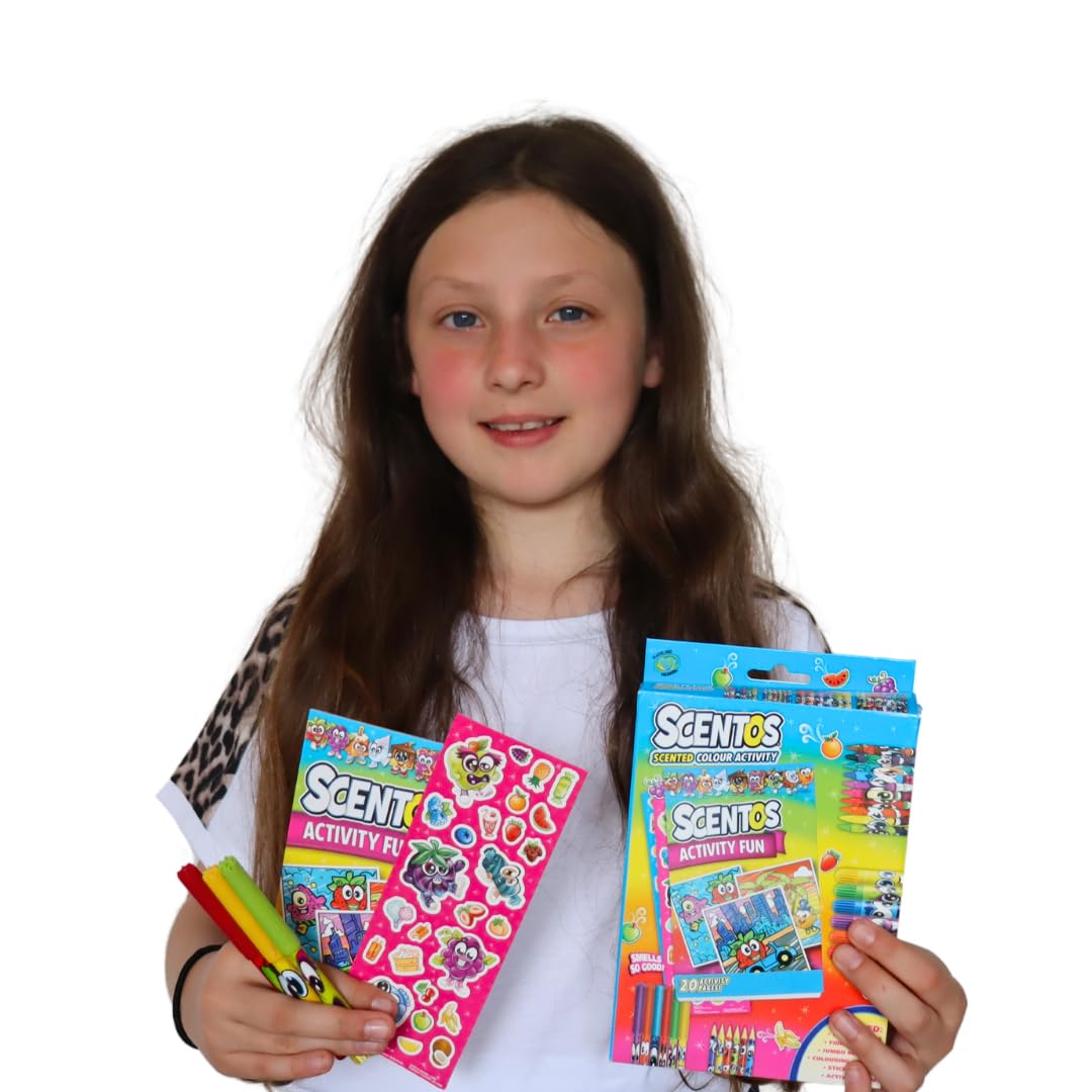 Scentos Stationery Fun Box Set (PACK OF 10)